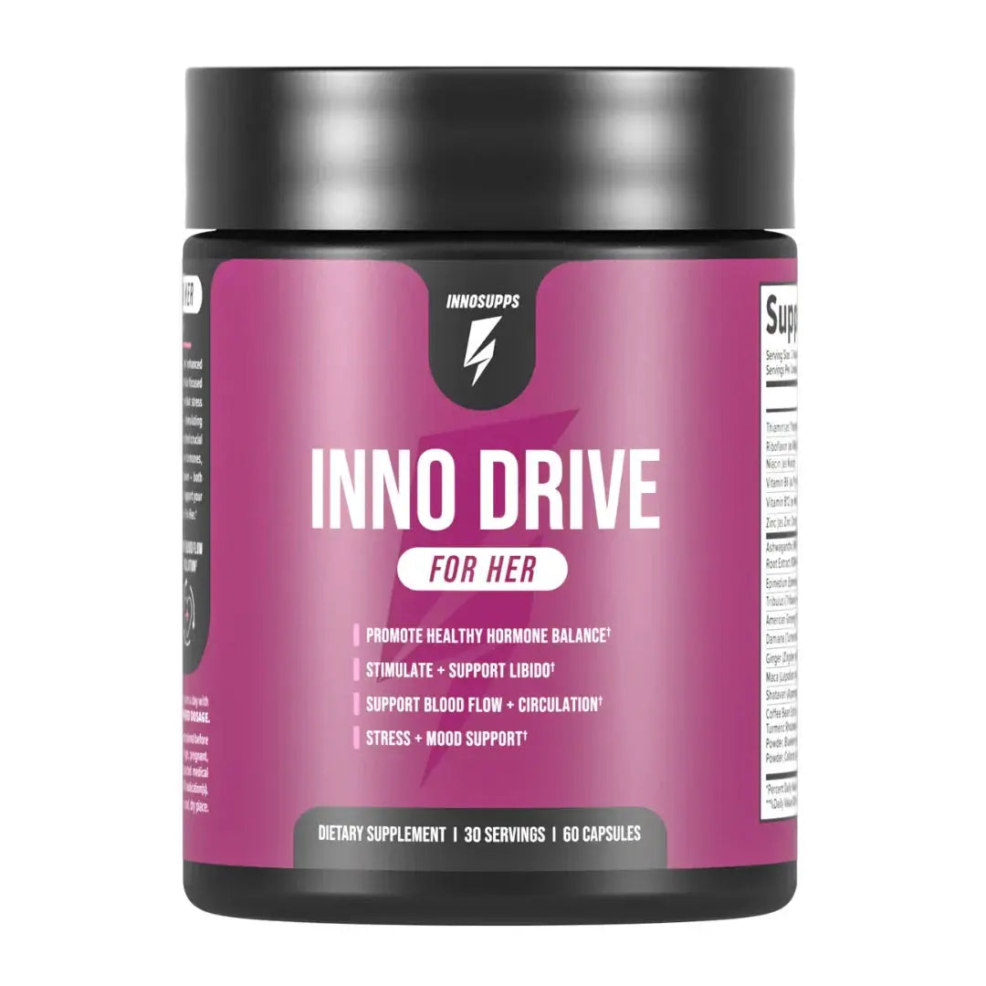 INNO DRIVE: FOR HER - Doctor Recommended Supplement for Women's Sexual Health and Hormone Balance