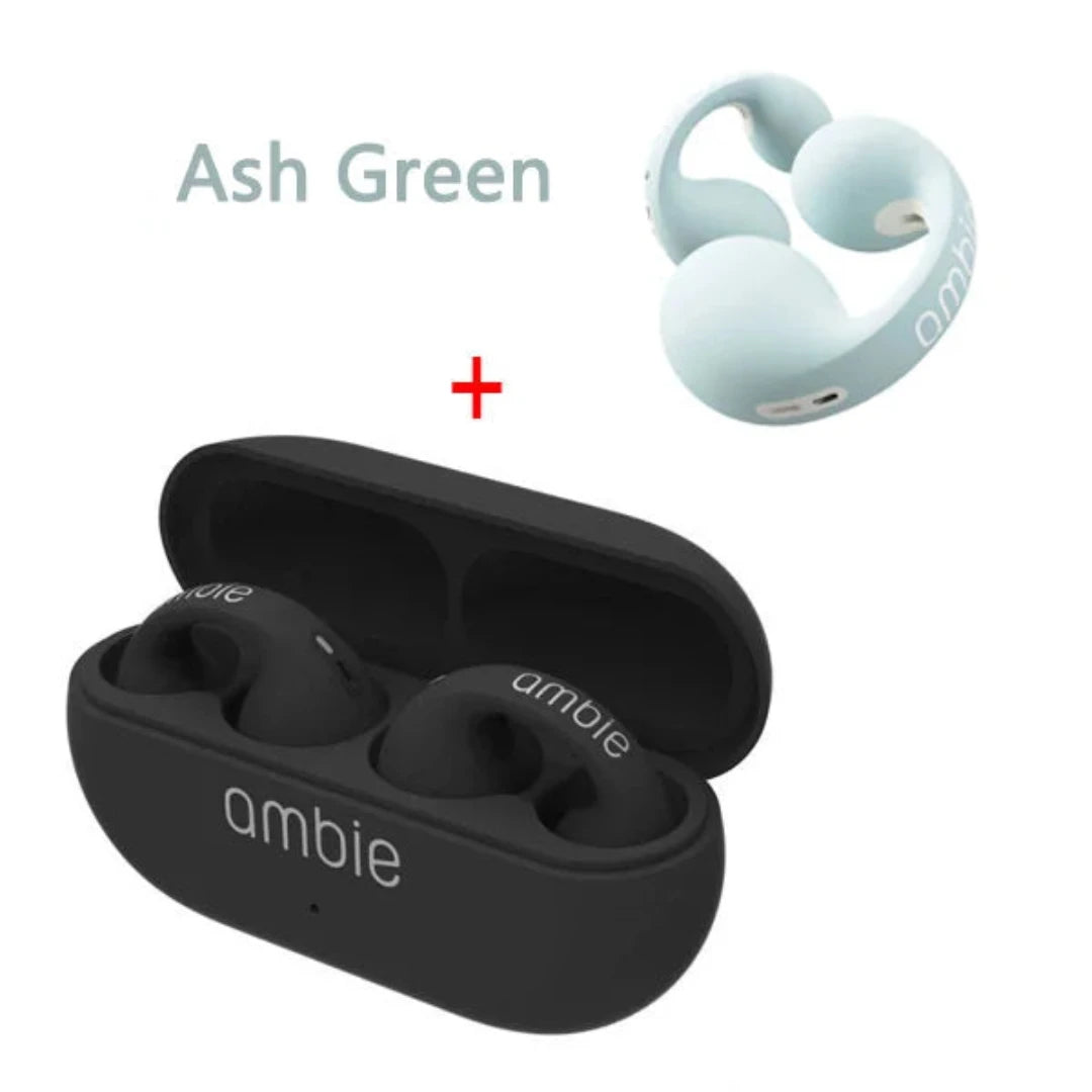 1:1 For Ambie Sound Earcuffs Upgrade Pro Wireless Bluetooth Earphones TWS Ear Hook Headset