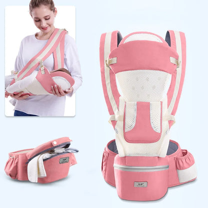 Four Seasons Universal Baby Carrying Bag with Waist Stool Strap for 0-24 Months