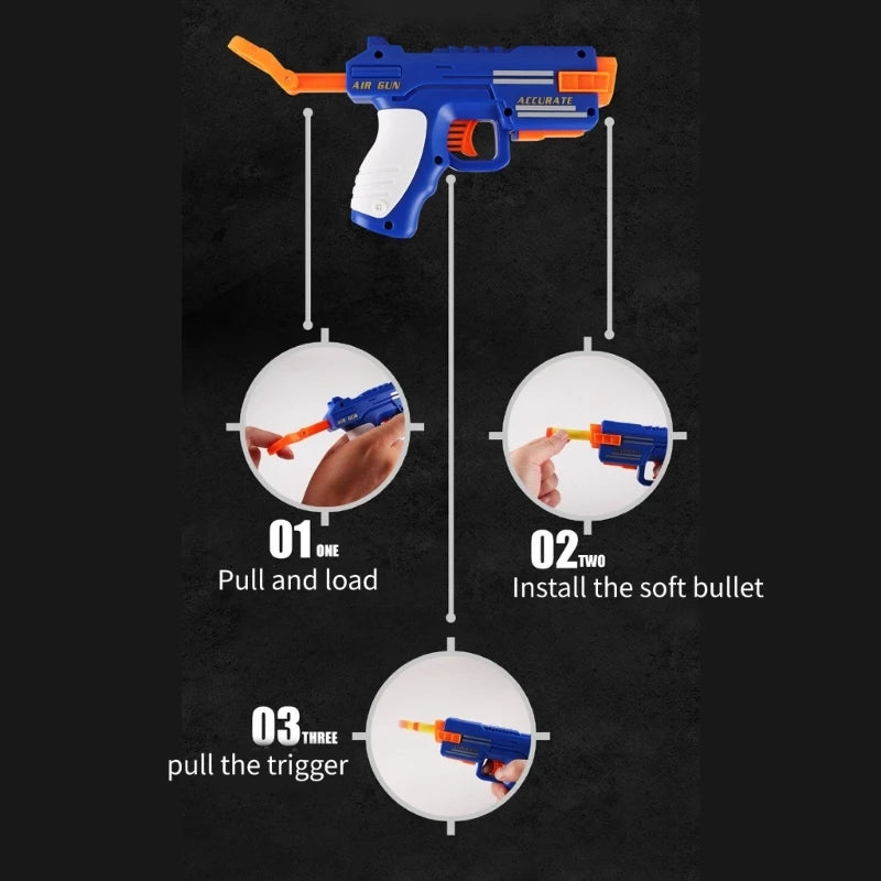 Engaging Shooting Game Set with Electric Floating Targets for Kids and Adults