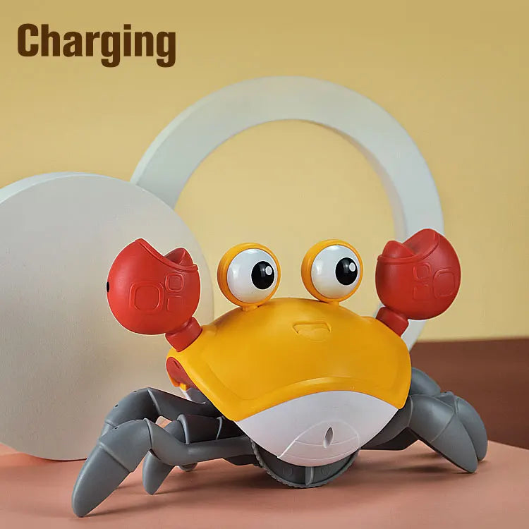 Dancing Crab Escape Toy - Musical Interactive Crawling Toy for Babies