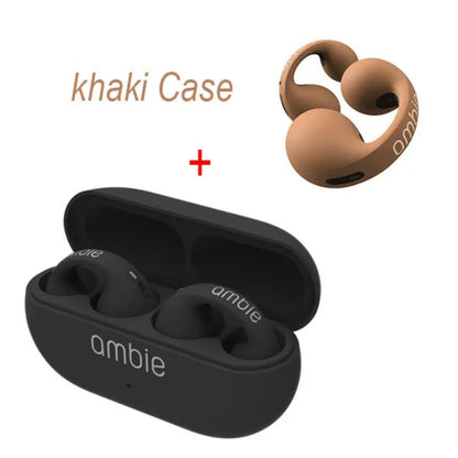 1:1 For Ambie Sound Earcuffs Upgrade Pro Wireless Bluetooth Earphones TWS Ear Hook Headset