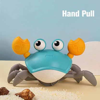 Dancing Crab Escape Toy - Musical Interactive Crawling Toy for Babies