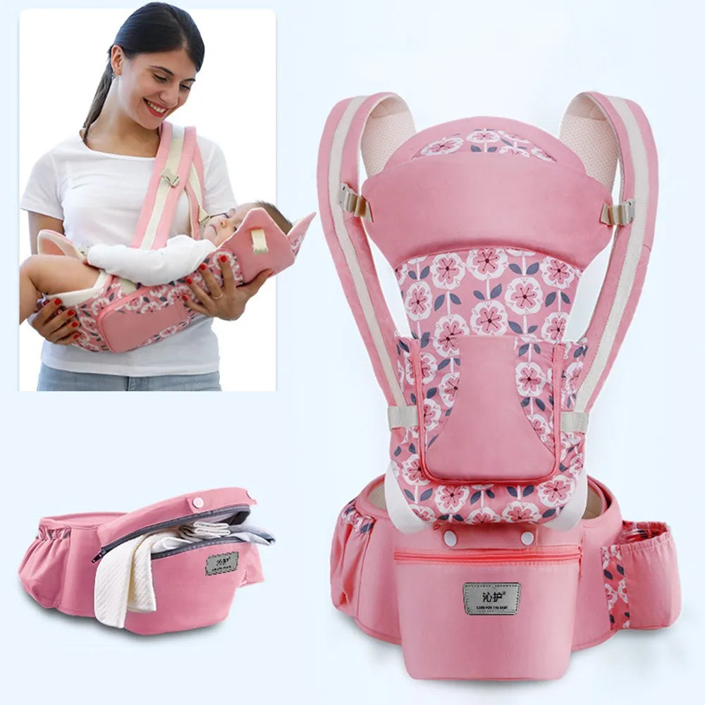 Four Seasons Universal Baby Carrying Bag with Waist Stool Strap for 0-24 Months