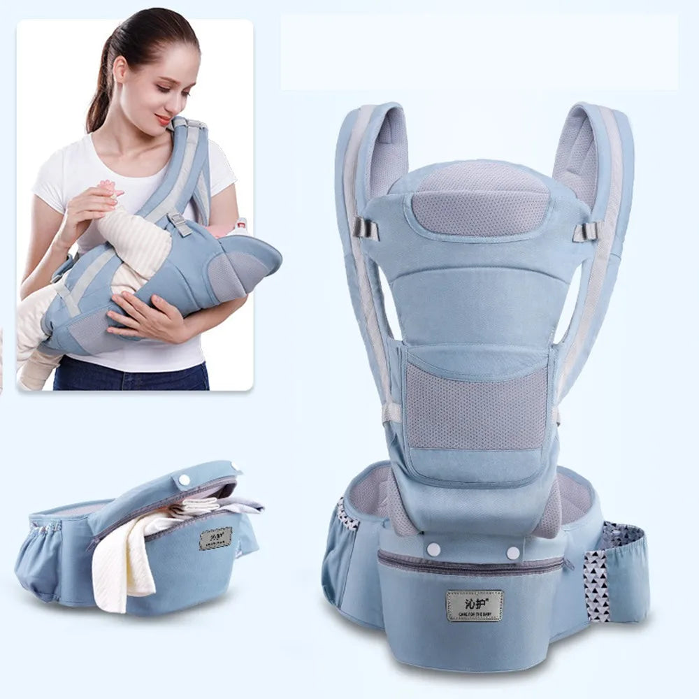 Four Seasons Universal Baby Carrying Bag with Waist Stool Strap for 0-24 Months