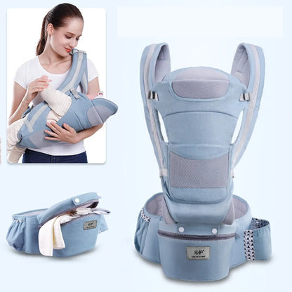 Four Seasons Universal Baby Carrying Bag with Waist Stool Strap for 0-24 Months