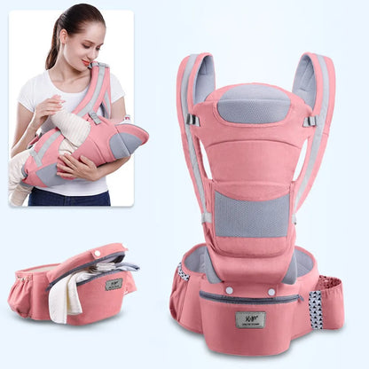 Four Seasons Universal Baby Carrying Bag with Waist Stool Strap for 0-24 Months