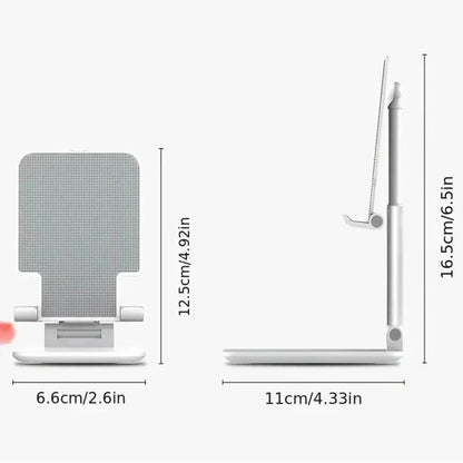 Desk Mobile Phone Holder Stand For IPhone IPad Xiaomi Adjustable Desktop Tablet Holder Universal Table Cell Phone Stand Zuclex