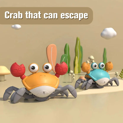 Dancing Crab Escape Toy - Musical Interactive Crawling Toy for Babies