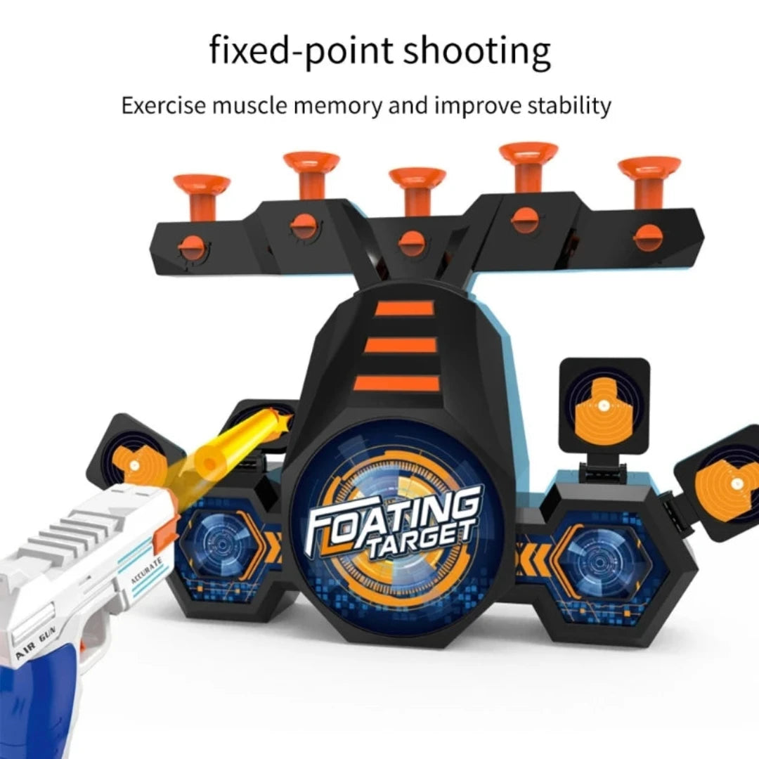 Engaging Shooting Game Set with Electric Floating Targets for Kids and Adults