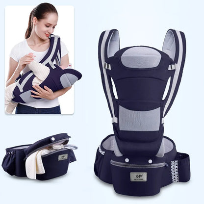 Four Seasons Universal Baby Carrying Bag with Waist Stool Strap for 0-24 Months