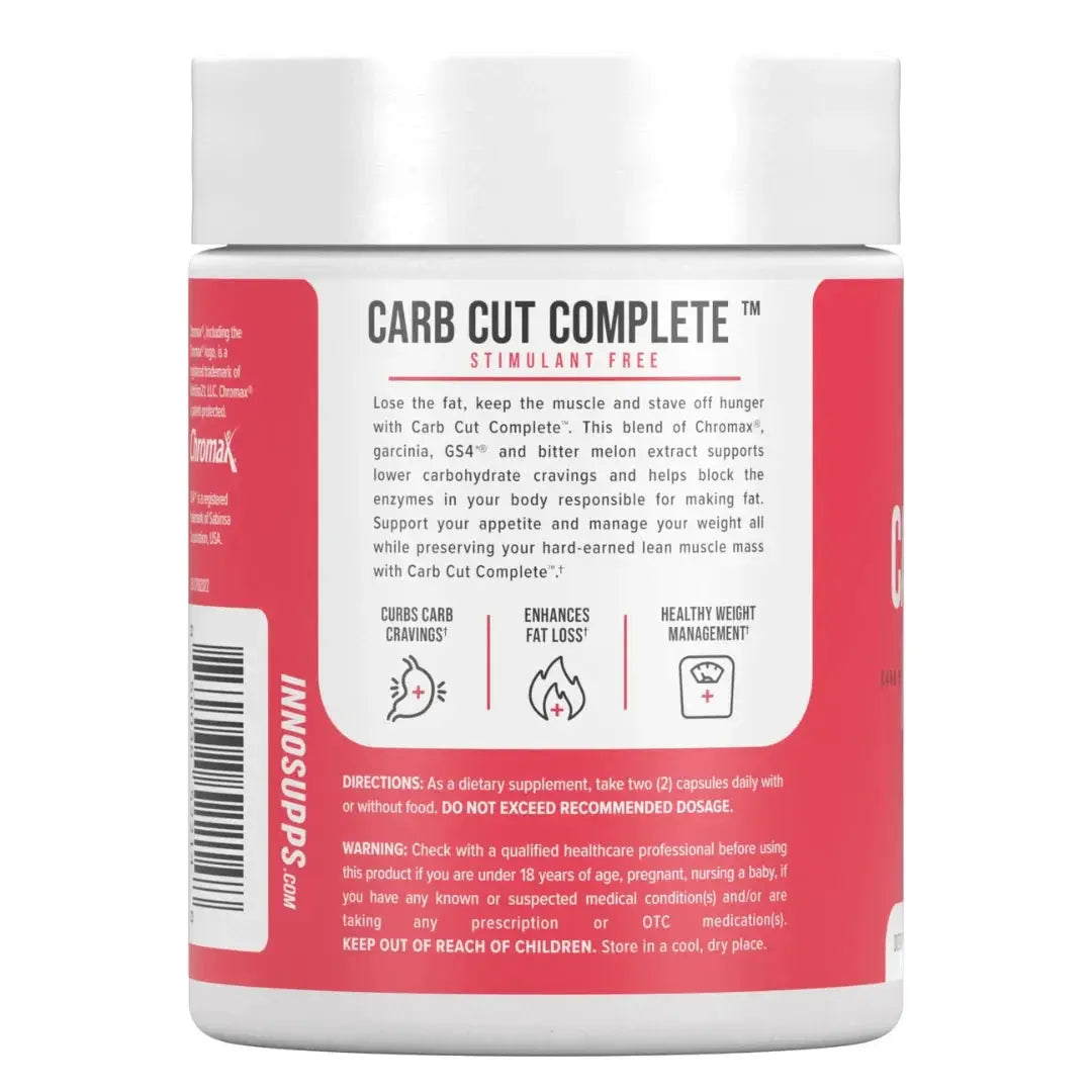 CARB CUT COMPLETE - Carb Reduction and Glucose Support Supplement for Weight Management